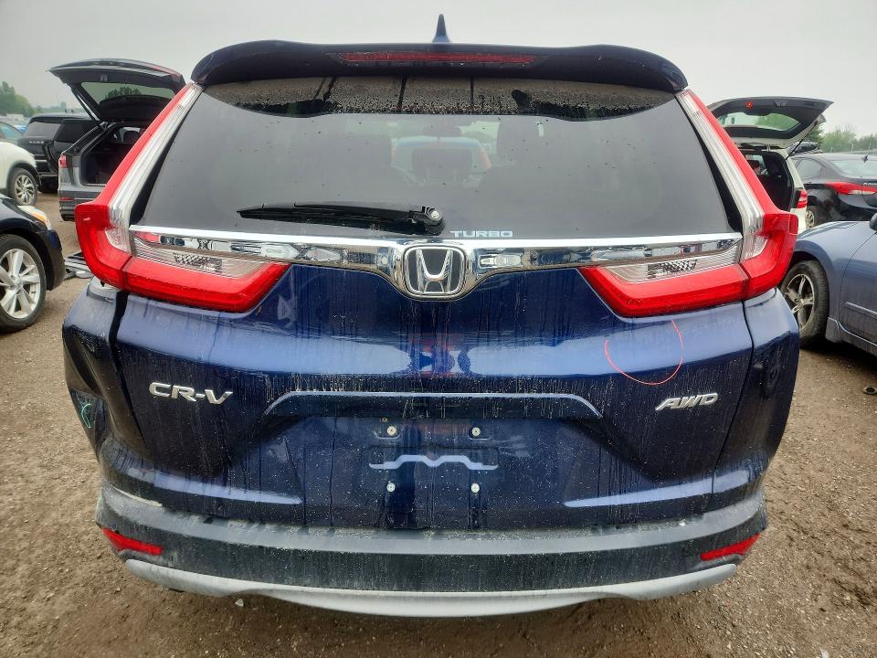 2019 Honda Cr-v VIN 2HKRW2H57KH123365 COPART salvage auction — REAR END, On - Permit No Brand - Unfit, sold $12,200 on 2026-07-02 (photo 6)