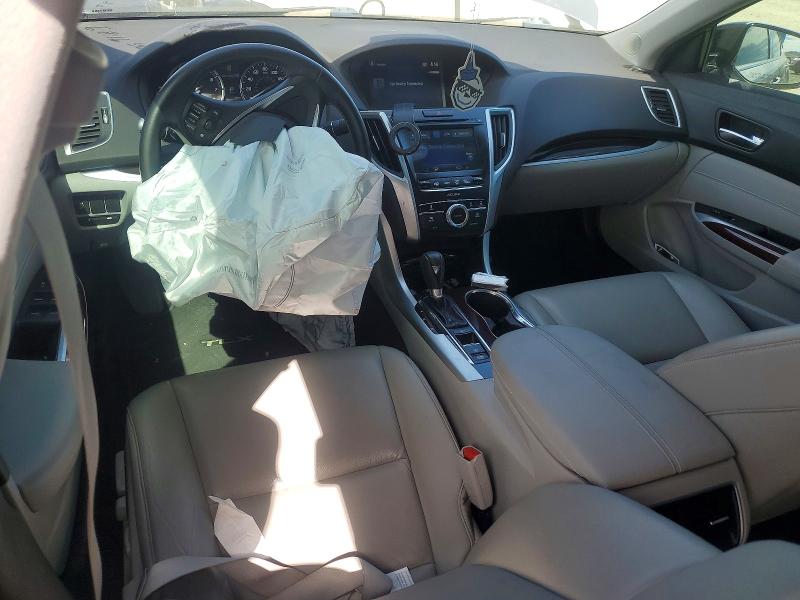 2016 Acura Tlx VIN 19UUB1F36GA012307 COPART salvage auction — FRONT END, Ca - Salvage Certificate, sold $3,600 on 2026-07-09 (photo 8)