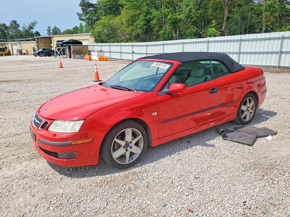 2004 Saab 9-3 VIN YS3FD79Y546006422 COPART salvage auction — MINOR DENT/SCRATCHES, Nc - Dealer Only Clean Title, sold $3,550 on 2026-07-06 (photo 1)
