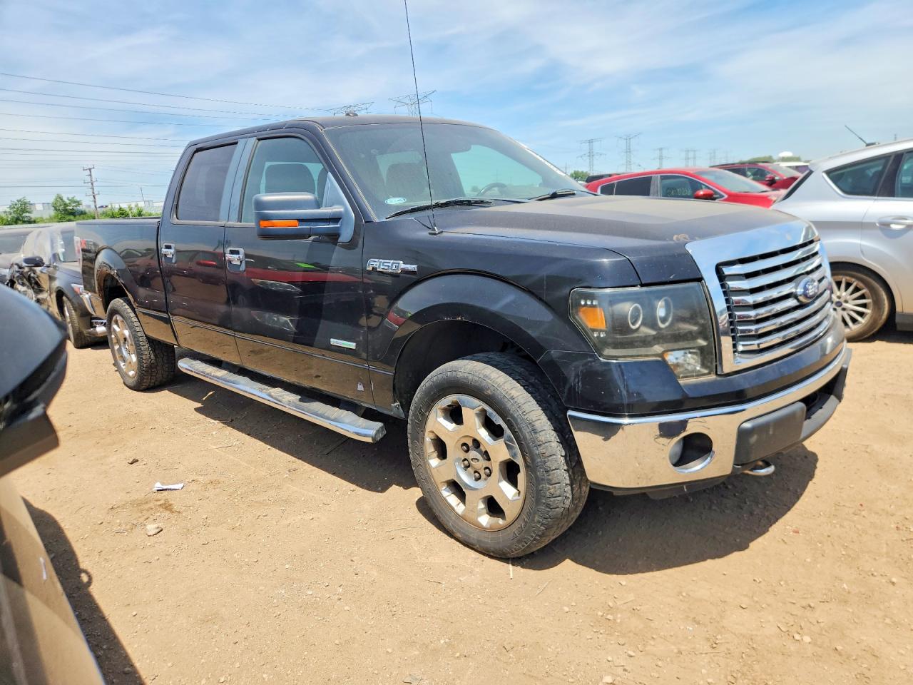 2012 Ford F-150 Lightning VIN 1FTFW1ET6CKE10926 COPART salvage auction — Minor Dent/Scratches, IN - CERTIFICATE OF TITLE, sold $2,200 on 2026-07-08 (photo 4)