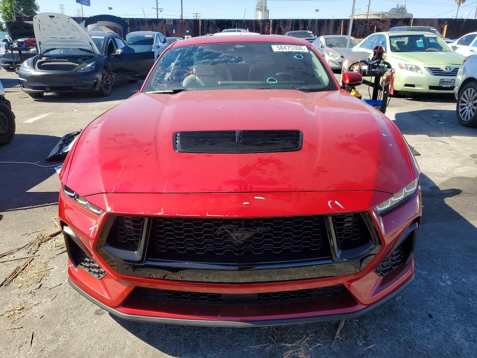 2024 Ford VIN 1FA6P8CF4R5407149 COPART salvage auction — REAR END, Ca - Salvage Certificate, sold $18,500 on 2026-07-31 (photo 5)