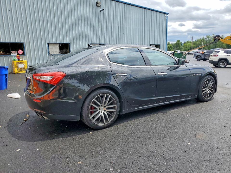 2014 Maserati Ghibli VIN ZAM57RTA0E1126740 COPART salvage auction — MINOR DENT/SCRATCHES, Or - Salvage Title Certificate, sold $5,800 on 2026-07-08 (photo 3)