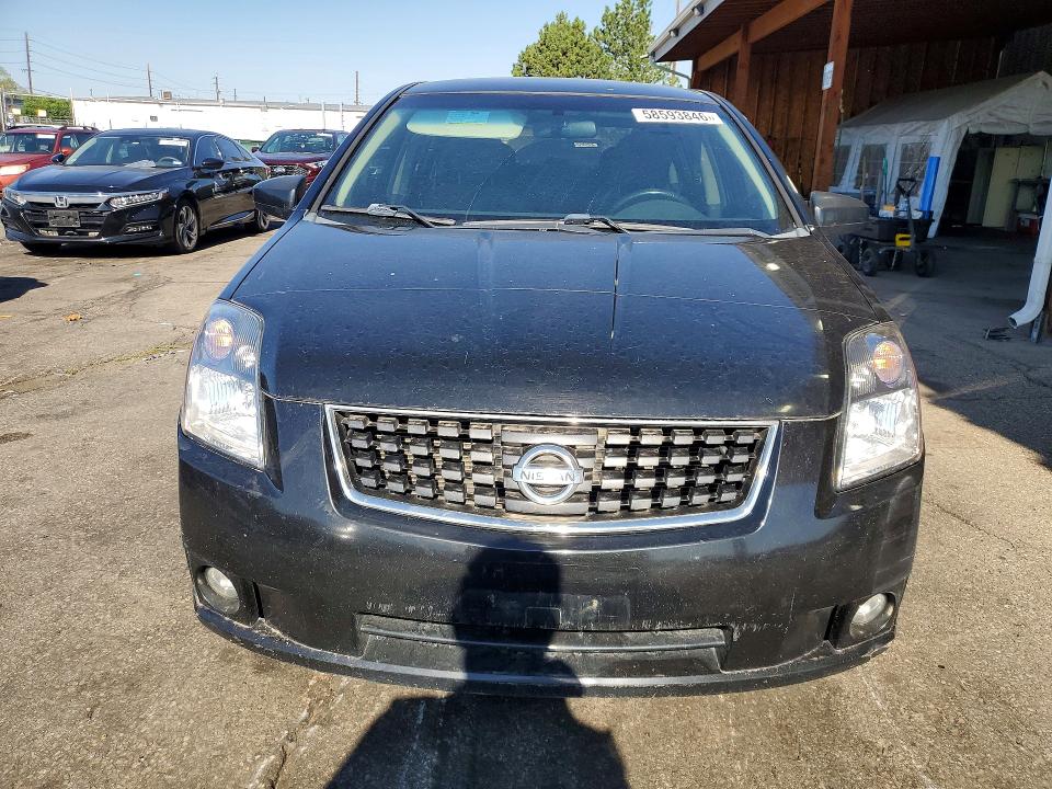 2008 Nissan Sentra VIN 3N1AB61E68L689698 COPART salvage auction — REAR END, Co - Dis/Dlr/Exp Only Clean Title, sold $625 on 2026-07-09 (photo 5)