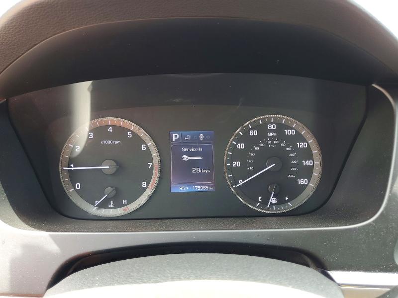 2016 Hyundai Sonata VIN 5NPE24AF4GH267374 COPART salvage auction — MINOR DENT/SCRATCHES, Fl - Certificate Of Title, sold $1,000 on 2026-07-09 (photo 9)