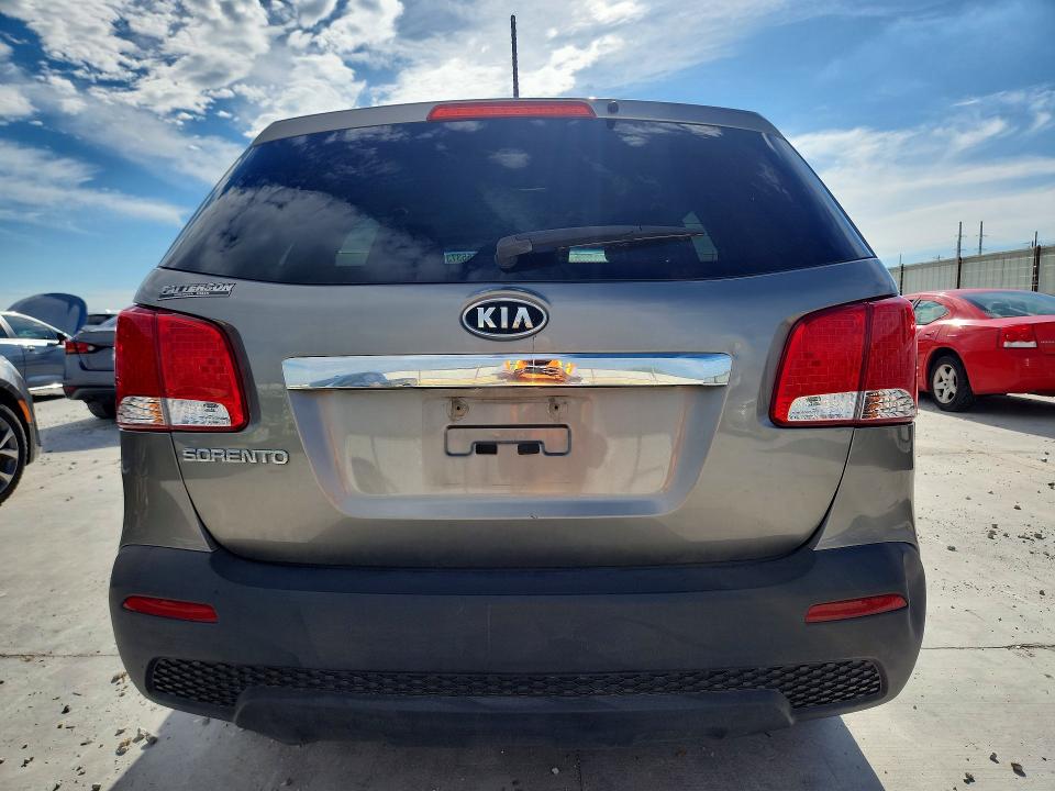 2013 Kia VIN 5XYKT3A10DG394608 COPART salvage auction — FRONT END, Tx - Salvage Vehicle Title, sold $1,850 on 2026-07-24 (photo 6)