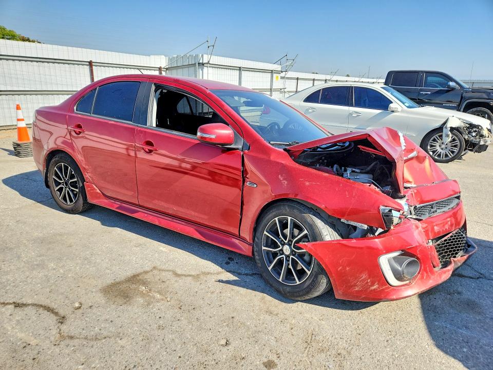 2017 Mitsubishi Lancer VIN JA32U2FU9HU009138 COPART salvage auction — FRONT END, Ca - Salvage Certificate, sold $225 on 2026-07-24 (photo 4)