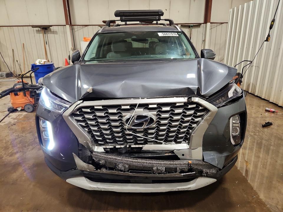 2021 Hyundai Palisade VIN KM8R4DHE5MU231912 COPART salvage auction — FRONT END, Pa - Certificate Of Salvage, sold $5,700 on 2026-07-14 (photo 5)