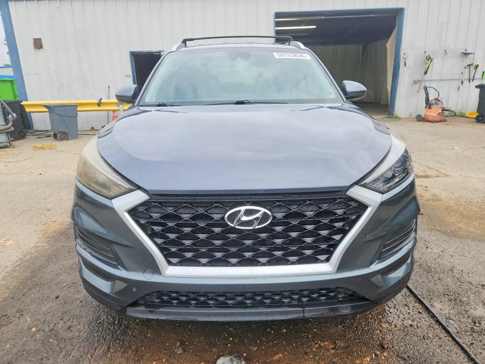 2021 Hyundai Tucson VIN KM8J33A45MU389081 COPART salvage auction — REAR END, La - Cert Of Title-Salvage, sold $4,350 on 2026-07-16 (photo 5)
