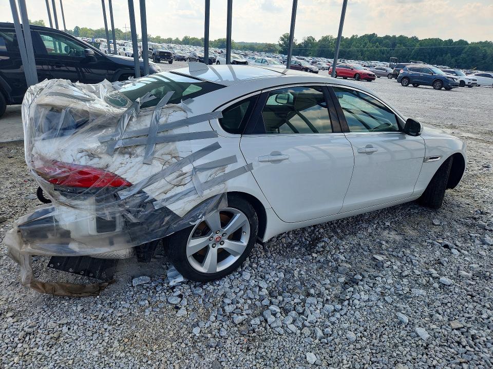 2018 Jaguar Xf VIN SAJBS4FX7JCY54340 COPART salvage auction — REAR END, Mo - Salvage Certificate Of Title (P), sold $1,450 on 2026-07-27 (photo 3)