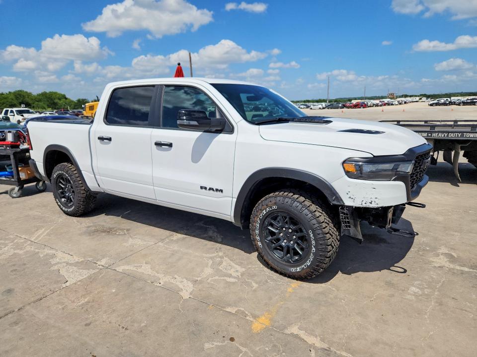 2025 Ram 1500 VIN 1C6SRFLP7SN724310 COPART salvage auction — FRONT END, Tx - Salvage Vehicle Title (P), sold $34,500 on 2026-07-09 (photo 4)
