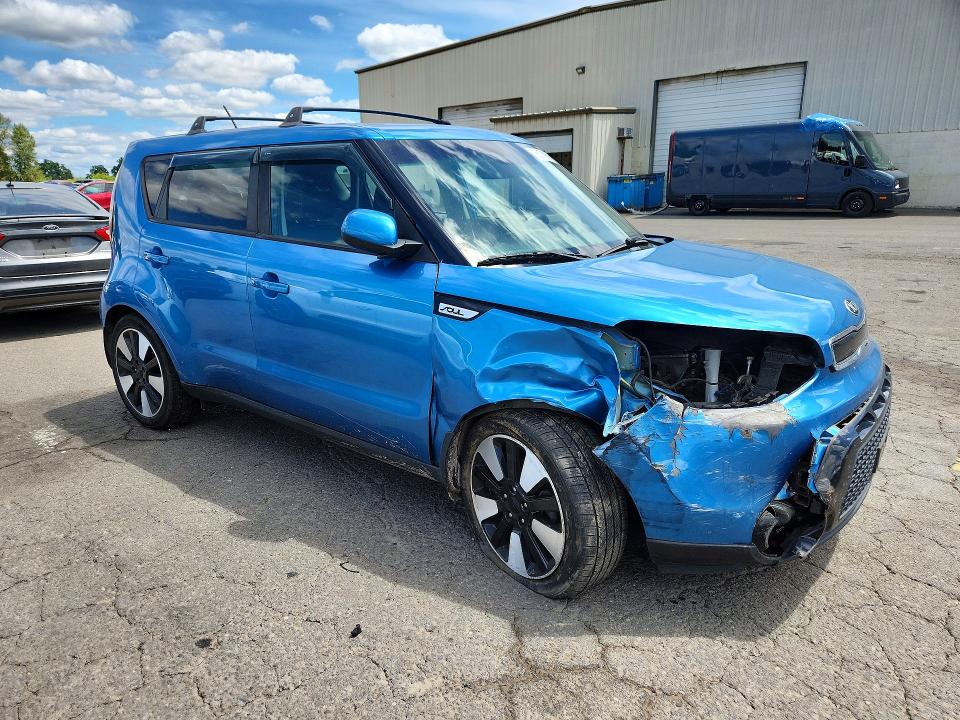 2016 Kia VIN KNDJP3A5XG7361118 COPART salvage auction — FRONT END, OR - SALVAGE TITLE CERTIFICATE, sold $1,150 on 2026-07-27 (photo 4)