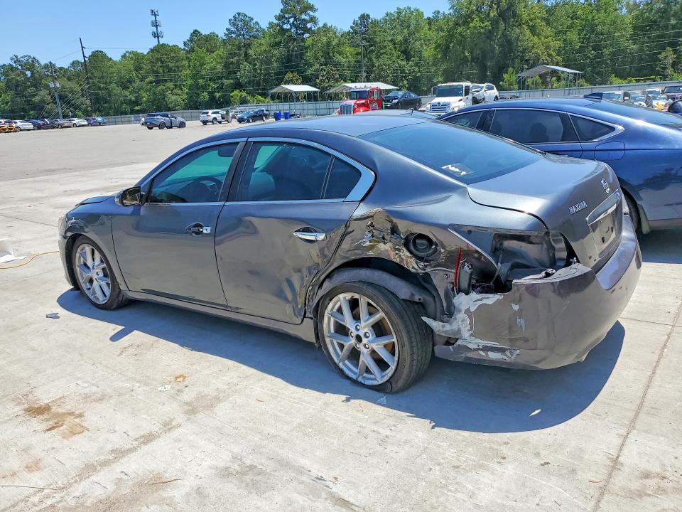 2013 Nissan Maxima VIN 1N4AA5AP2DC831052 COPART salvage auction — REAR END, Ga - Cert Of Title-Salvage, sold $1,150 on 2026-07-09 (photo 2)