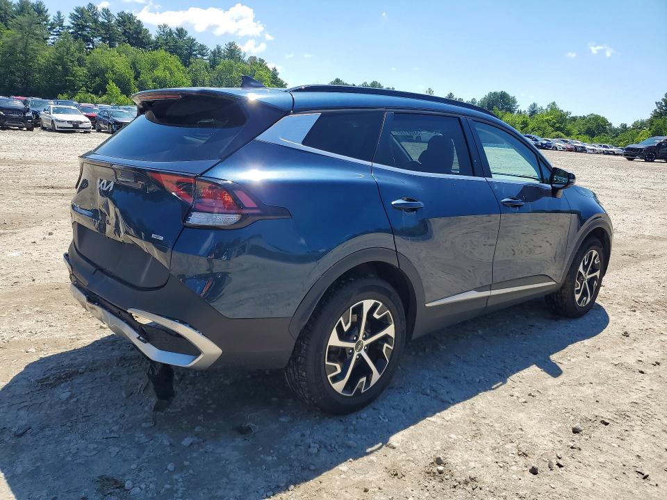 2023 Kia Sportage VIN KNDPVCAG6P7025385 COPART salvage auction — FRONT END, Ma - Cert Of Title-Salvage, sold $12,400 on 2026-07-27 (photo 3)