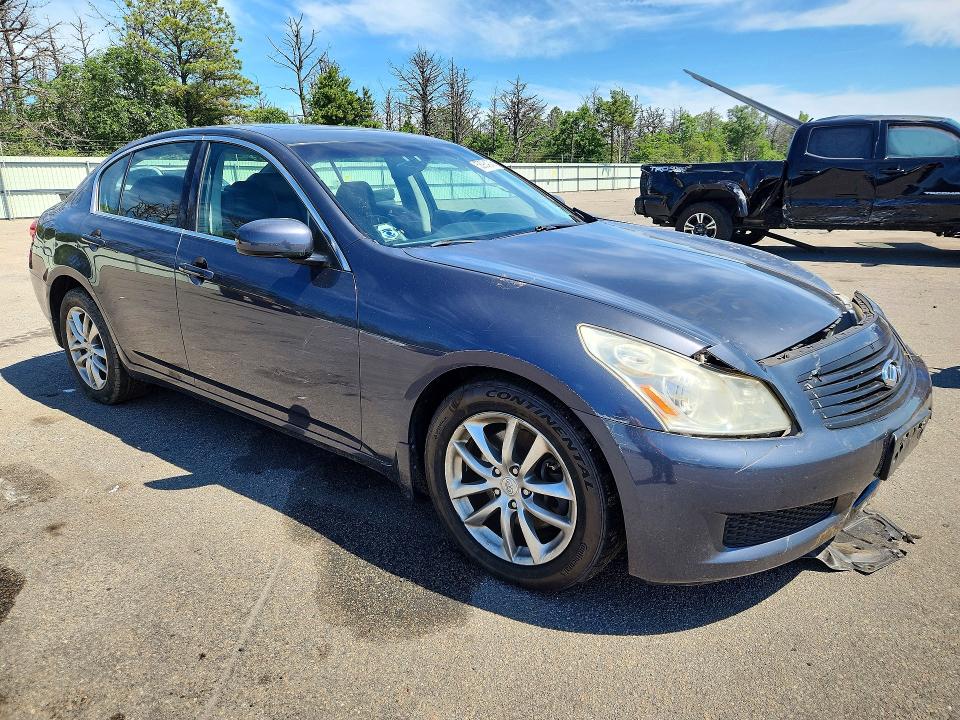 2008 Infiniti G35 VIN JNKBV61F98M267589 COPART salvage auction — FRONT END, Ny - Mv-907A Salvage Certificate, sold $425 on 2026-07-20 (photo 4)