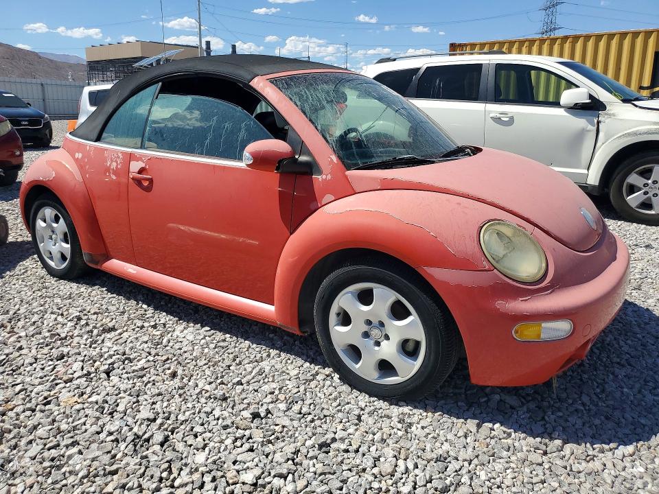 2003 Volkswagen Beetle VIN 3VWCK21Y53M321179 COPART salvage auction — MECHANICAL, Az - Certificate Of Title, sold $425 on 2026-07-08 (photo 4)