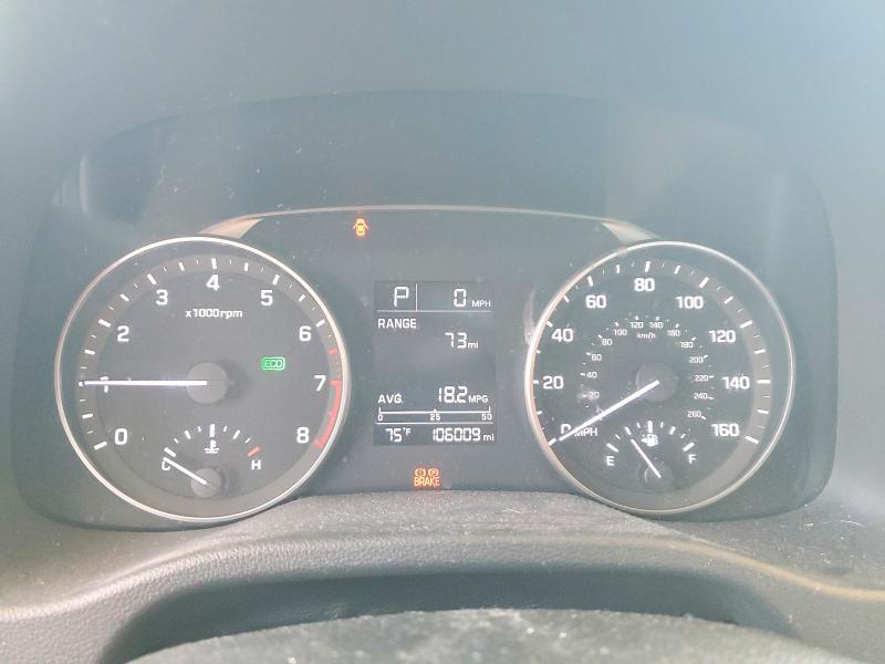 2017 Hyundai Elantra VIN KMHD84LF4HU243246 COPART salvage auction — REAR END, Mt - Dis/Dlr/Exp Only Clean Title, sold $1,800 on 2026-07-16 (photo 9)