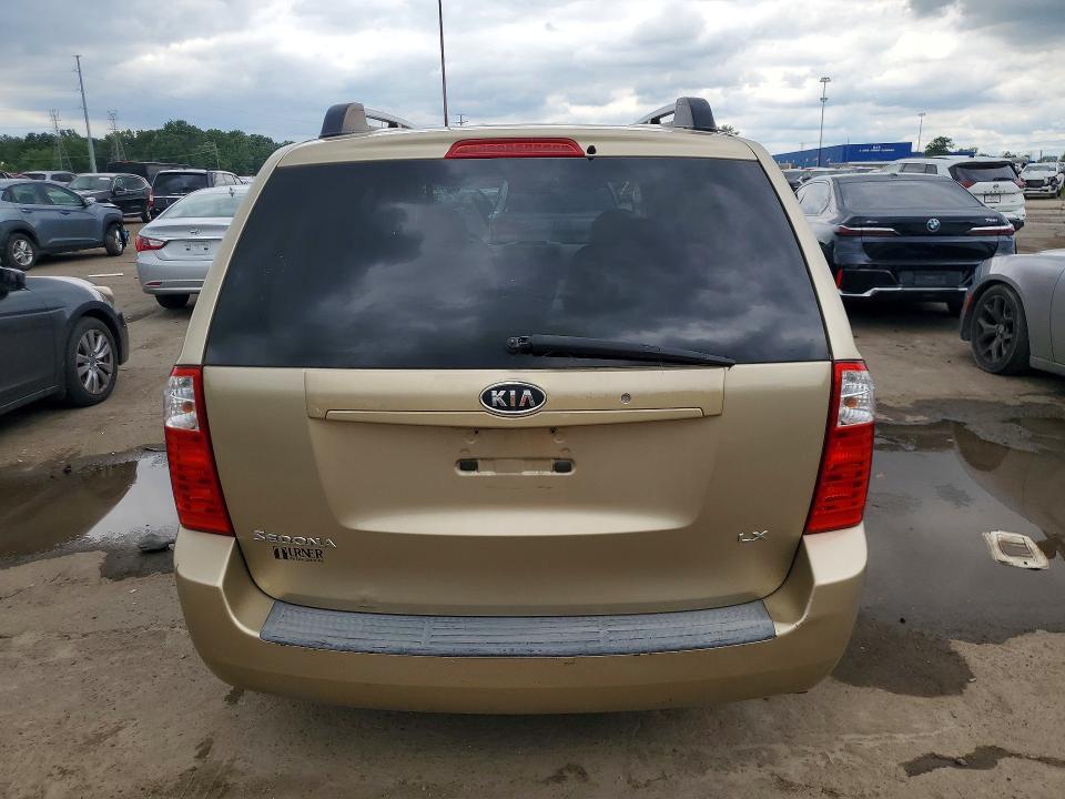 2006 Kia SEDONA VIN KNDMB233X66056966 COPART salvage auction — FRONT END, Mi - Cert Of Title-Salvage Vehicle, sold $625 on 2026-07-28 (photo 6)