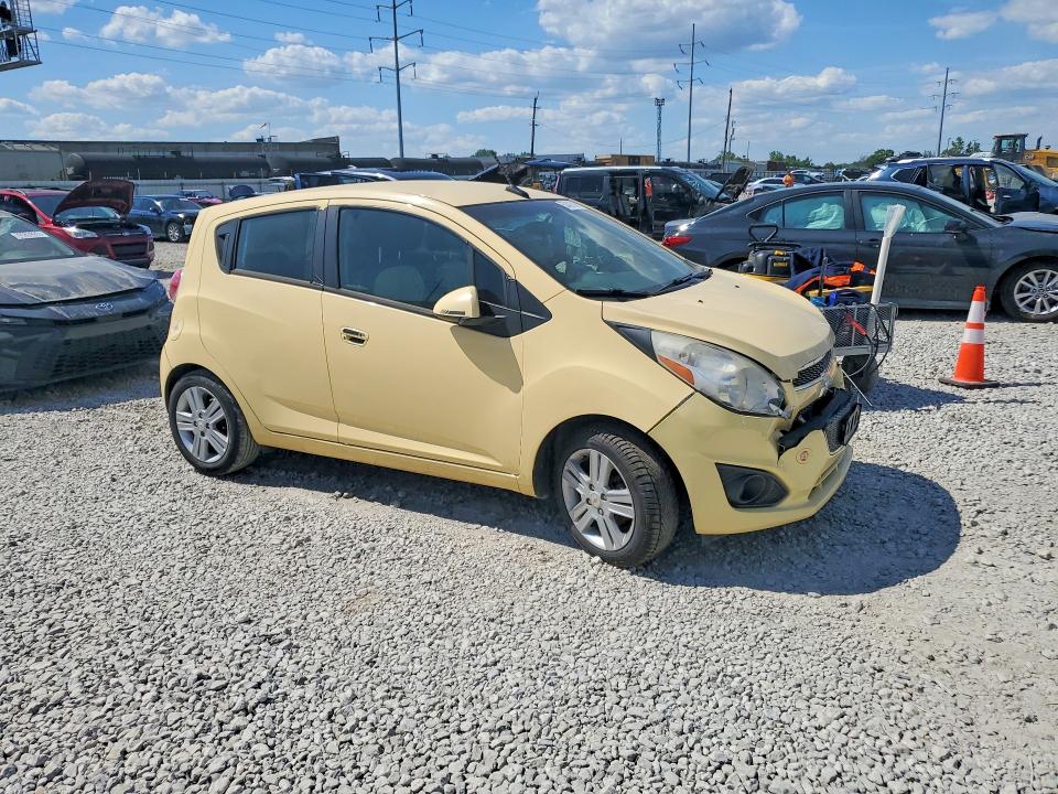 2013 Chevrolet VIN KL8CA6S99DC571833 COPART salvage auction — FRONT END, Oh - Cert Of Title-Salvage, sold $325 on 2026-07-10 (photo 4)