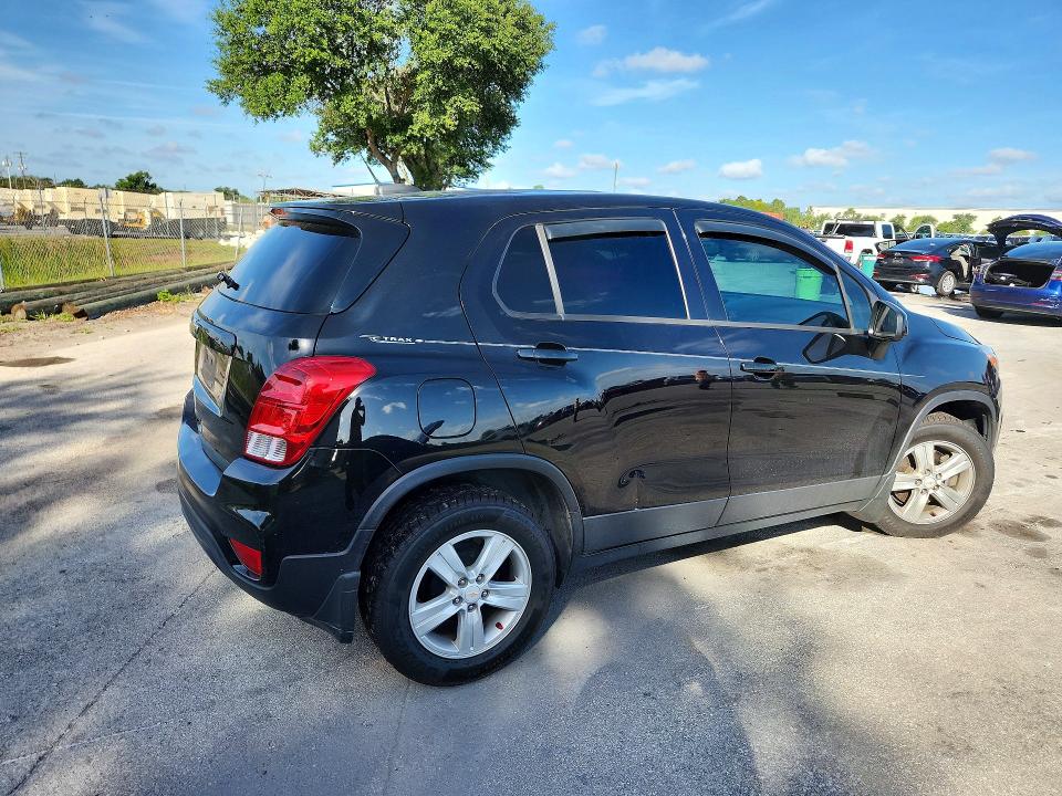 2020 Chevrolet VIN KL7CJKSB5LB034543 COPART salvage auction — FRONT END, Fl - Cert Of Title Slvg Rebuildable, sold $300 on 2026-07-30 (photo 3)