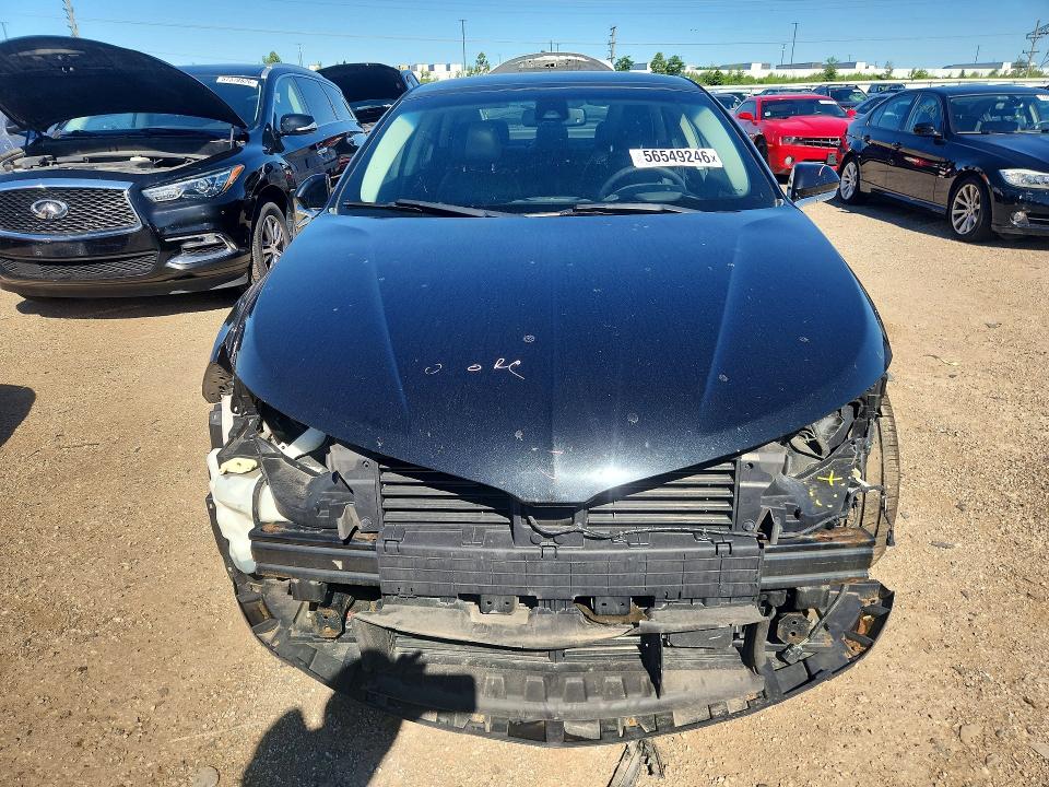 2014 Lincoln Mkz VIN 3LN6L2LU6ER825555 COPART salvage auction — FRONT END, Il - Salvage Certificate, sold $775 on 2026-07-09 (photo 5)