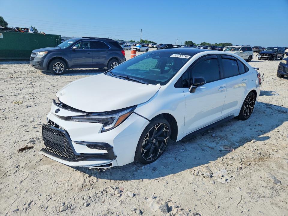 2025 Toyota Corolla VIN 5YFB4MCE6SP248130 COPART salvage auction — FRONT END, Ga - Cert Of Title-Salvage, sold $4,300 on 2026-07-27 (photo 1)