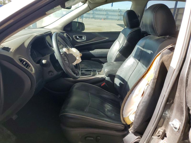 2017 Infiniti VIN 5N1DL0MNXHC515897 COPART salvage auction — FRONT END, Tx - Salvage Vehicle Title, sold $1,000 on 2026-07-17 (photo 7)