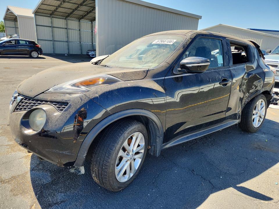 2015 Nissan VIN JN8AF5MR5FT509859 COPART salvage auction — SIDE, Ca - Salvage Certificate, sold $275 on 2026-07-27 (photo 1)