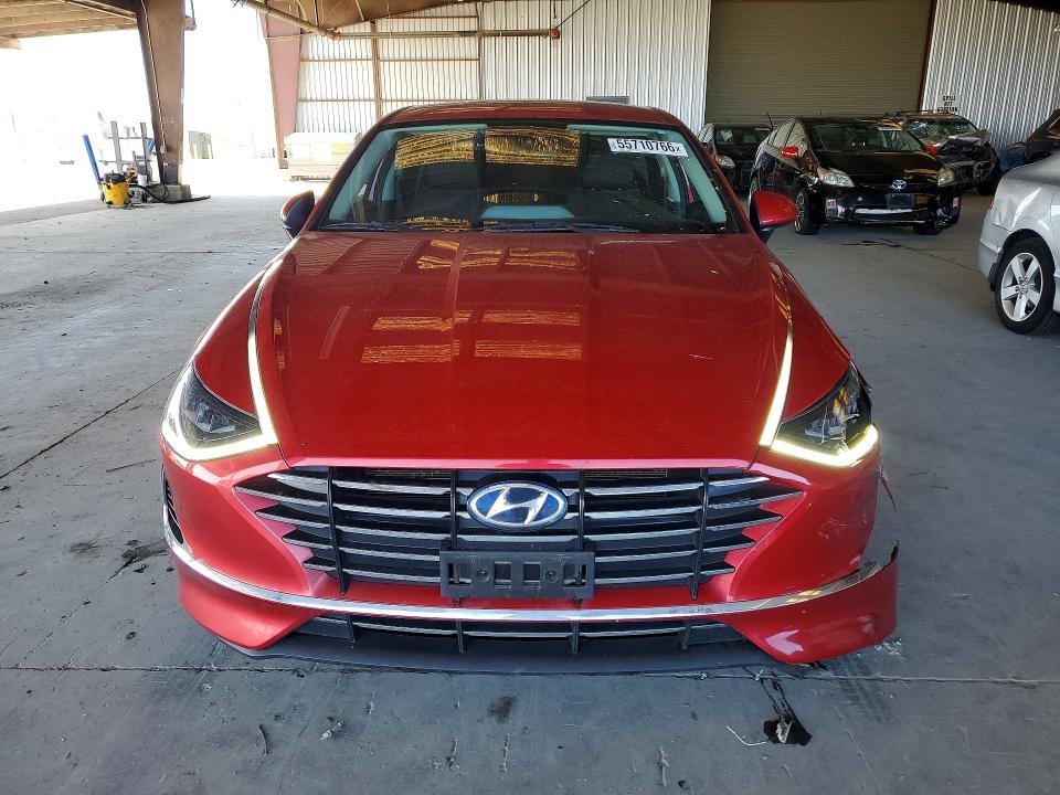 2021 Hyundai Sonata VIN 5NPEG4JA0MH079517 COPART salvage auction — FRONT END, Ca - Salvage Certificate, sold $3,100 on 2026-07-13 (photo 5)
