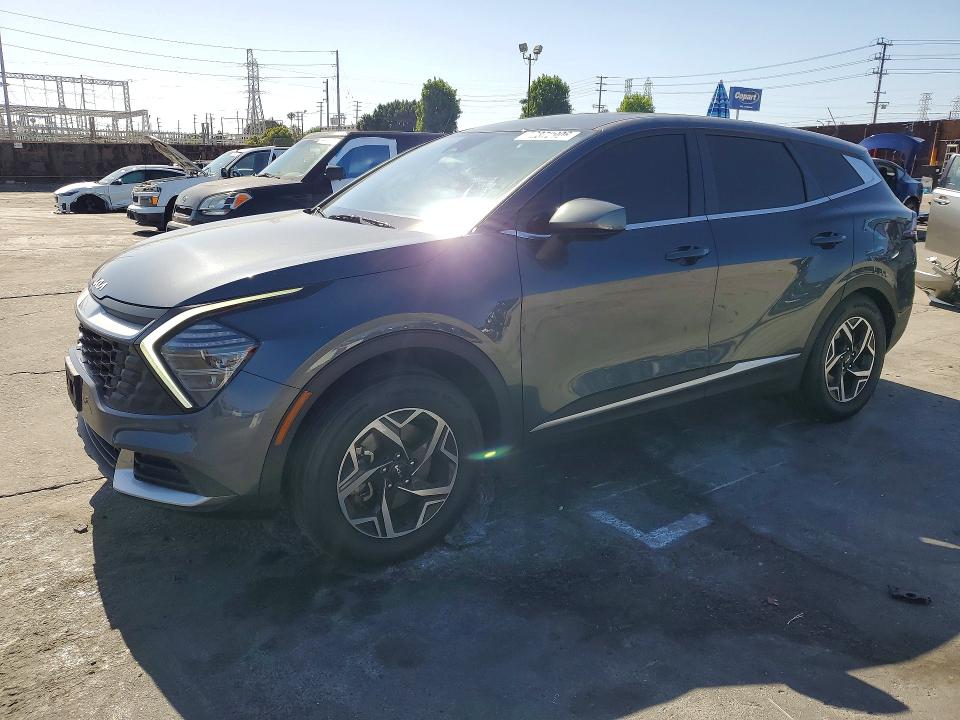 2024 Kia Sportage VIN KNDPU3DF7R7302795 COPART salvage auction — SIDE, Ca - Salvage Certificate, sold $7,600 on 2026-07-15 (photo 1)
