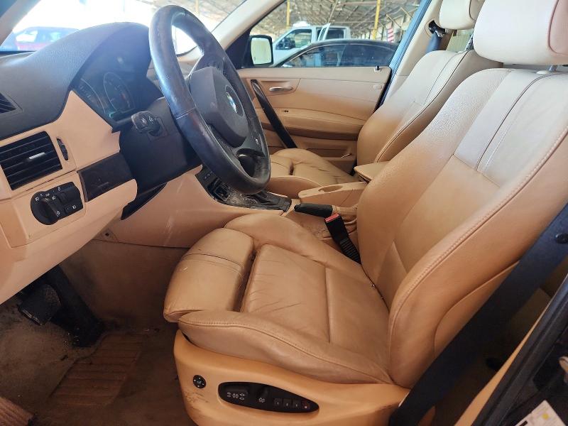 2008 BMW X3 VIN WBXPC93478WJ16249 COPART salvage auction — MECHANICAL, Az - Cert Of Title - Salvage (P), sold $475 on 2026-07-29 (photo 7)