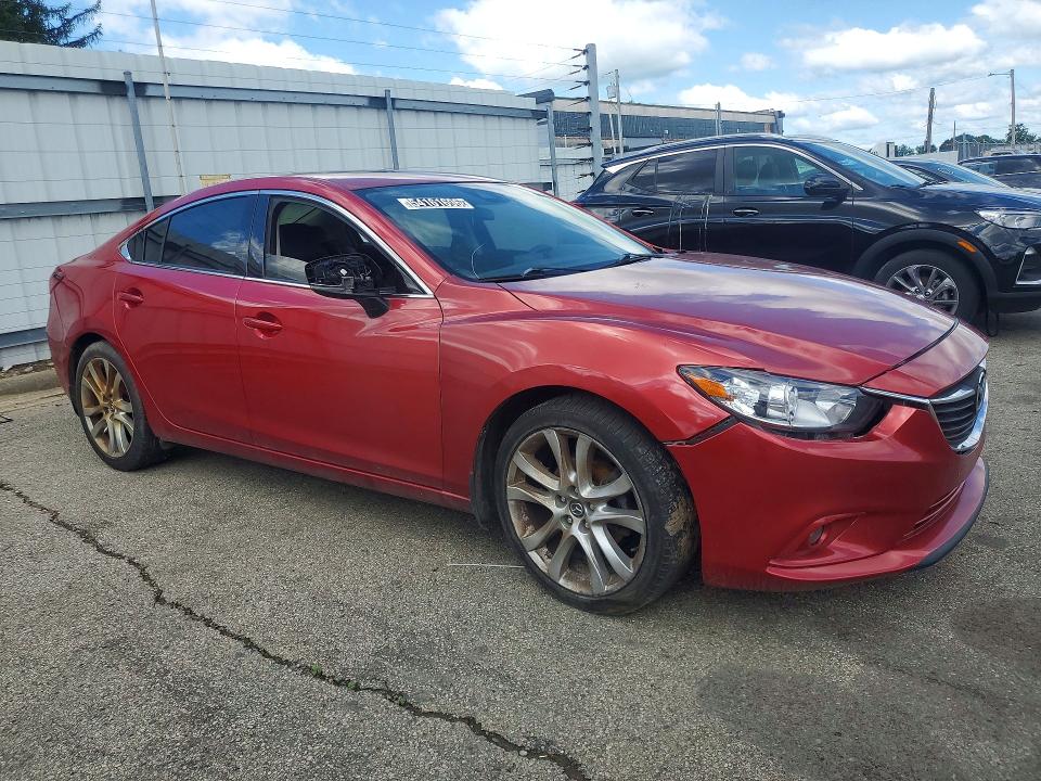 2017 Mazda 6 VIN JM1GL1V58H1135426 COPART salvage auction — SIDE, WV - CERTIFICATE OF TITLE, sold $625 on 2026-07-21 (photo 4)