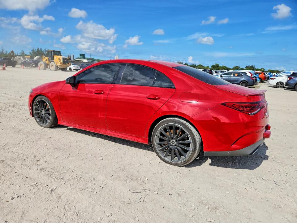 2020 Mercedes-benz Cla-klasse VIN WDD5J4GB2LN026212 COPART salvage auction — MINOR DENT/SCRATCHES, Fl - Certificate Of Title, sold $11,500 on 2026-07-28 (photo 2)