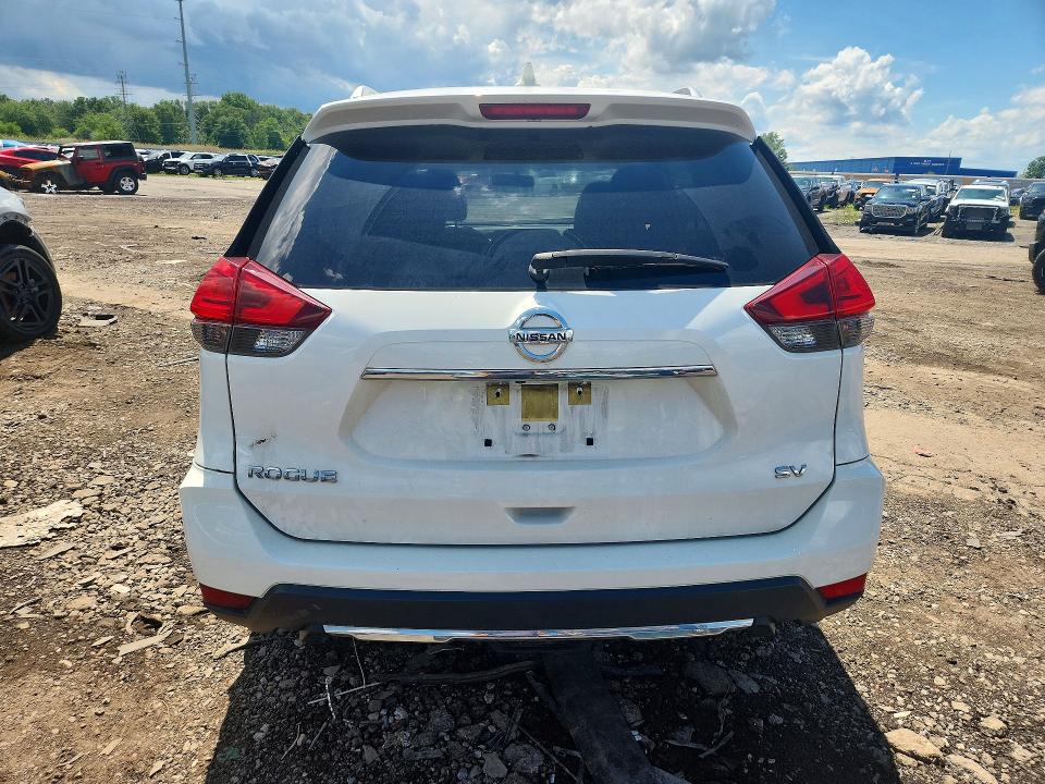 2017 Nissan Rogue VIN JN8AT2MT8HW142301 COPART salvage auction — FRONT END, Mi - Certificate Of Title, sold $300 on 2026-07-14 (photo 6)