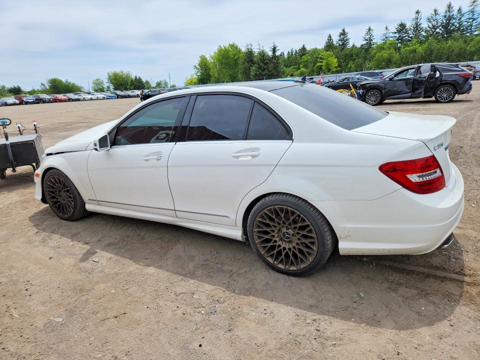 2014 Mercedes-benz C-klasse VIN WDDGF8JB6EA960006 COPART salvage auction — FRONT END, On - Permit No Brand - Unfit, sold $2,300 on 2026-07-16 (photo 2)