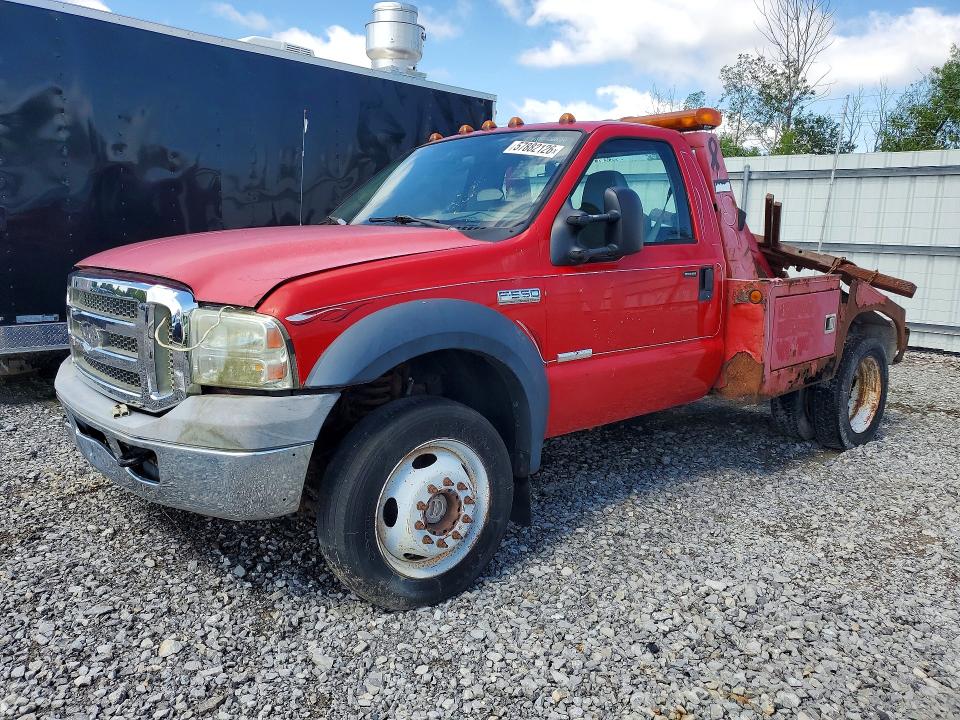 2006 Ford F-550 super duty VIN 1FDAF57P96EA68999 COPART salvage auction — REAR END, Il - Certificate Of Title, sold $11,100 on 2026-07-29 (photo 1)