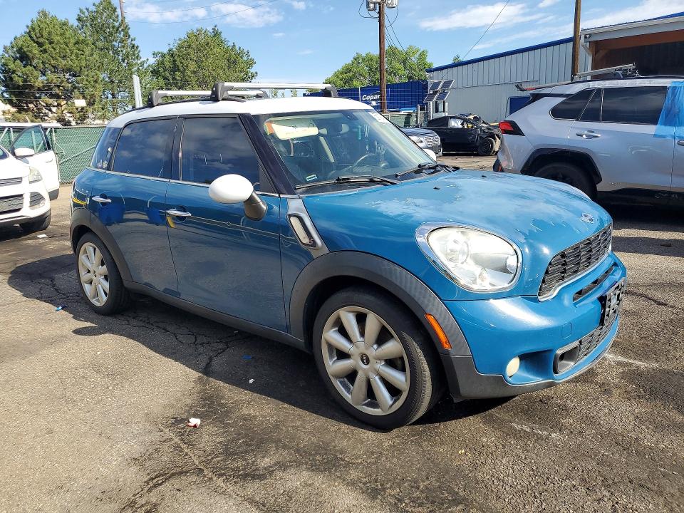 2012 Mini Cooper VIN WMWZC3C52CWM27010 COPART salvage auction — MECHANICAL, Co - Dis/Dlr/Exp Only Clean Title, sold $300 on 2026-07-21 (photo 4)