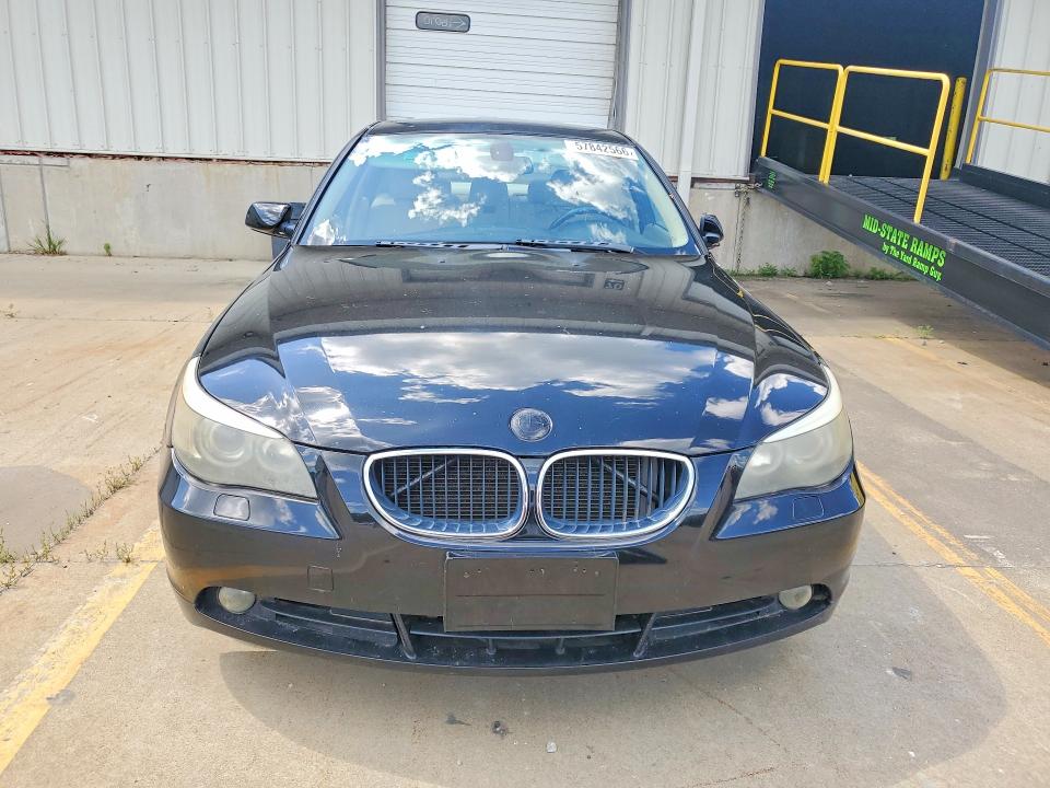 2006 BMW 5 series VIN WBANE73596CM33439 COPART salvage auction — MINOR DENT/SCRATCHES, Ky - Certificate Of Title, sold $300 on 2026-07-09 (photo 5)