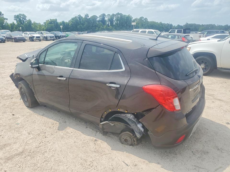 2014 Buick Encore VIN KL4CJBSB7EB720244 COPART salvage auction — FRONT END, Tx - Salvage Vehicle Title, sold $850 on 2026-07-31 (photo 2)