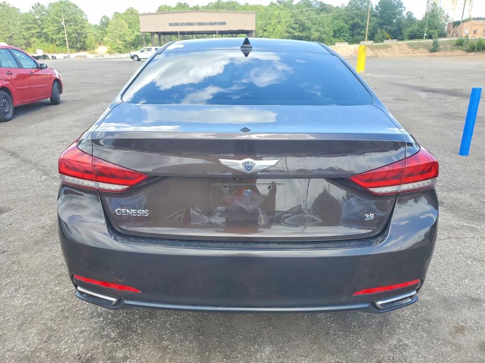 2015 Hyundai Genesis VIN KMHGN4JE5FU089188 COPART salvage auction — FRONT END, Sc - Certificate Of Title, sold $1,600 on 2026-07-31 (photo 6)