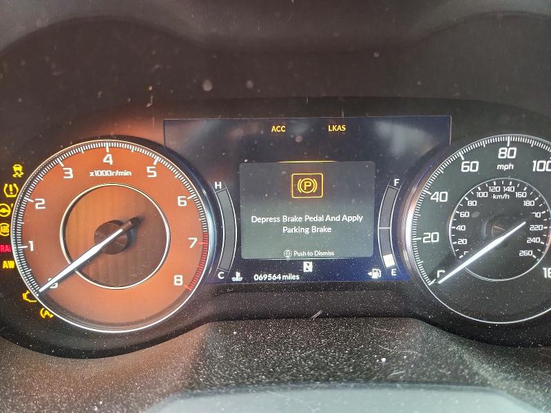 2019 Acura Rdx VIN 5J8TC2H36KL001199 COPART salvage auction — FRONT END, CA - SALVAGE CERTIFICATE, sold $1,450 on 2026-07-21 (photo 9)