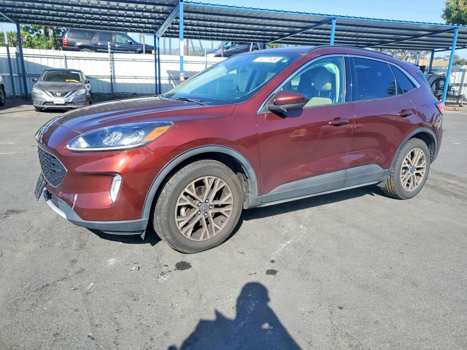 2021 Ford Escape VIN 1FMCU0H61MUA56940 COPART salvage auction — SIDE, Ca - Salvage Certificate, sold $2,650 on 2026-07-09 (photo 1)