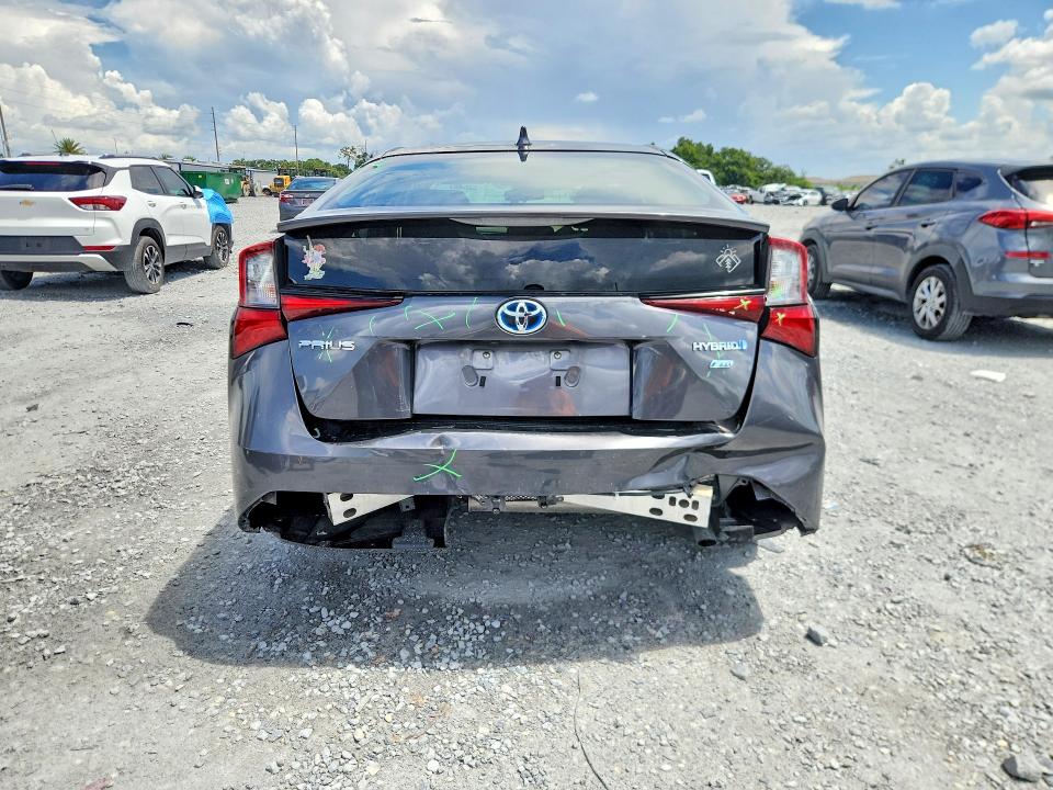 2021 Toyota VIN JTDKAMFU1M3147827 COPART salvage auction — REAR END, FL - CERT OF TITLE SLVG REBUILDABLE, sold $6,800 on 2026-07-31 (photo 6)