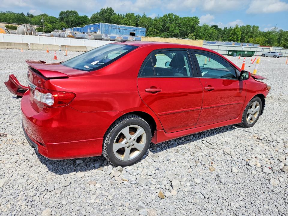 2012 Toyota Corolla VIN 5YFBU4EE3CP023663 COPART salvage auction — FRONT END, Oh - Cert Of Title-Salvage, sold $2,050 on 2026-07-14 (photo 3)