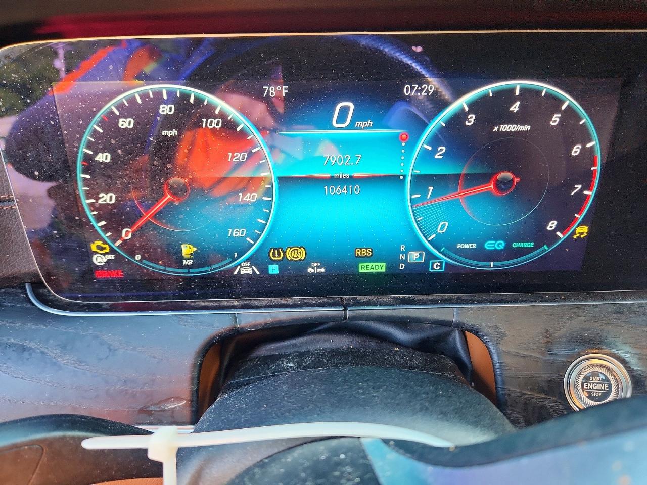 2021 Mercedes-benz E-klasse VIN W1K1J5KB8MF151867 COPART salvage auction — Side, NC - DEALER ONLY CLEAN TITLE (P), sold $20,800 on 2026-08-19 (photo 9)