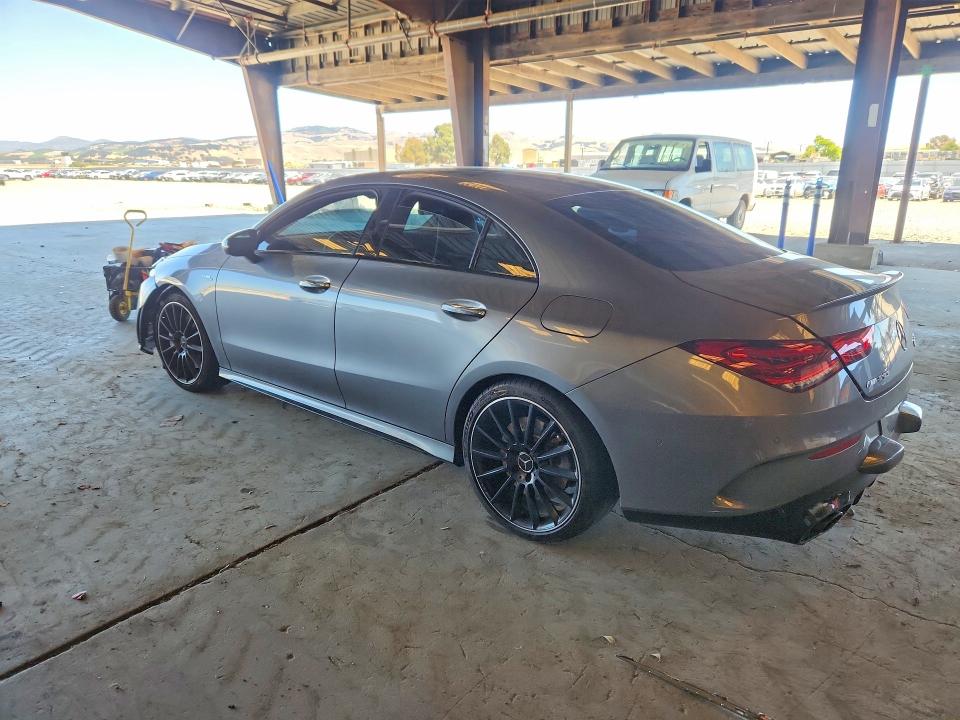 2022 Mercedes-benz Cla-klasse amg VIN W1K5J5BB9NN264882 COPART salvage auction — FRONT END, Ca - Salvage Certificate, sold $6,400 on 2026-07-09 (photo 2)