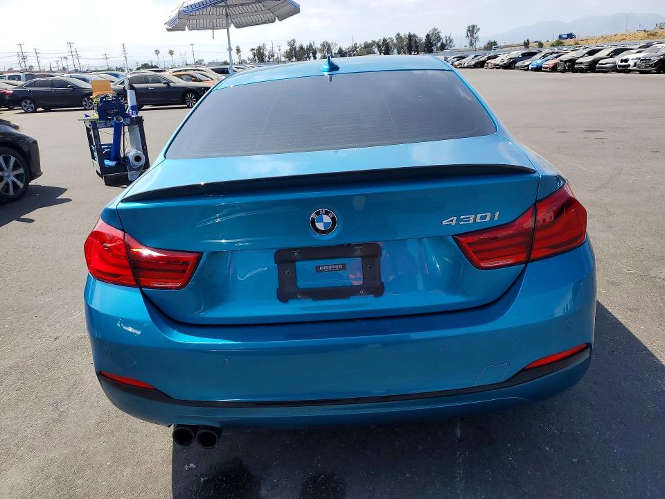 2018 BMW 4 series VIN WBA4W3C5XJAF91328 COPART salvage auction — SIDE, Ca - Salvage Certificate, sold $6,100 on 2026-07-29 (photo 6)