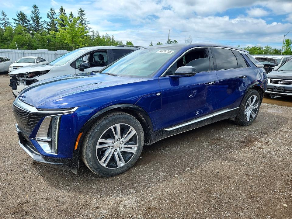 2024 Cadillac Lyriq VIN 1GYKPMRK7RZ107744 — COPART salvage auction photo
