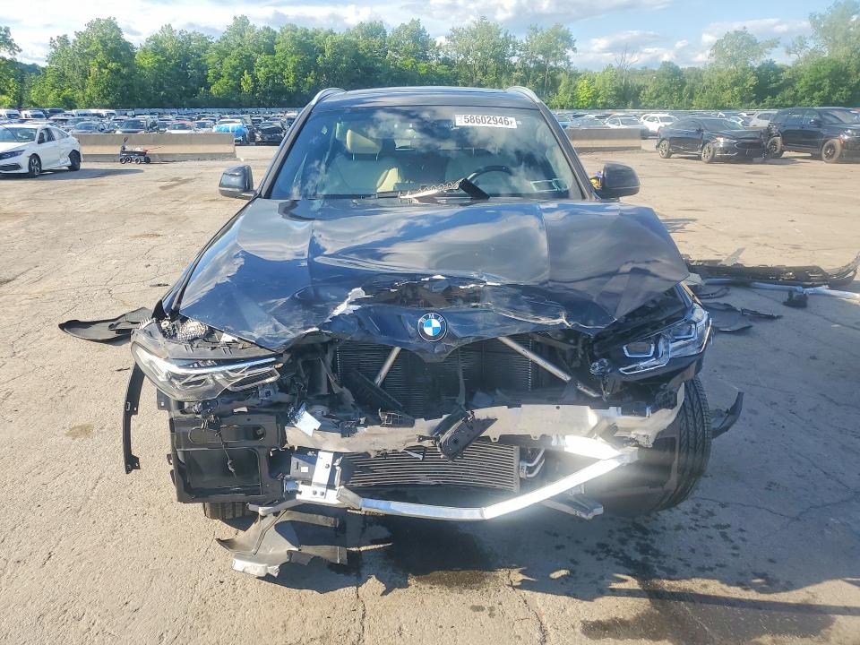 2022 BMW X3 VIN 5UX53DP00N9N03877 COPART salvage auction — FRONT END, Ny - Mv-907A Salvage Certificate, sold $10,600 on 2026-07-07 (photo 5)