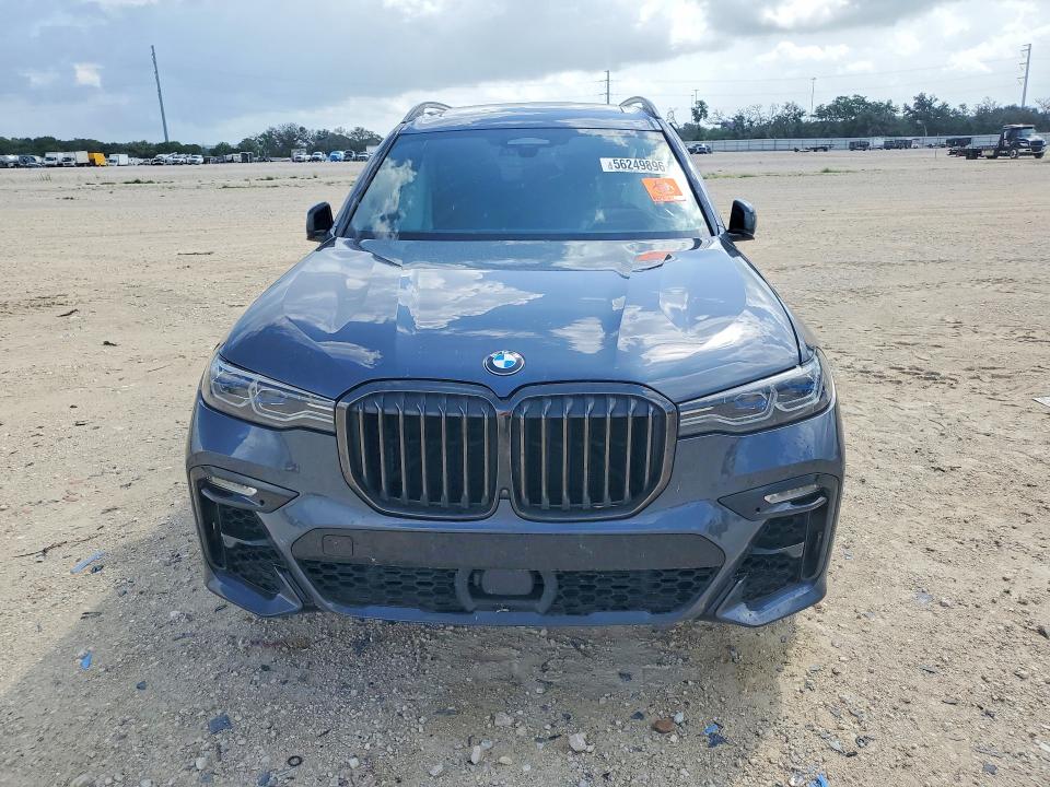 2022 BMW X7 VIN 5UXCX6C07N9M11002 COPART salvage auction — SIDE, TX - SALVAGE VEHICLE TITLE (P), sold $4,050 on 2026-07-30 (photo 5)