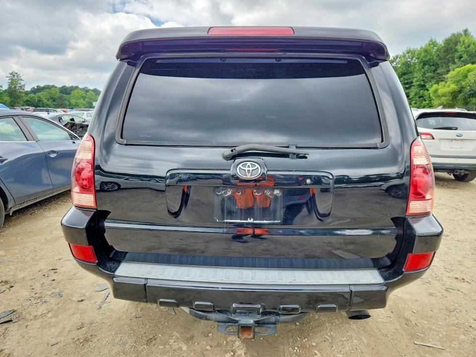 2005 Toyota 4runner VIN JTEBT17R750050357 COPART salvage auction — WATER/FLOOD, Va - Cert Of Title-Salvage Water, sold $450 on 2026-07-28 (photo 6)